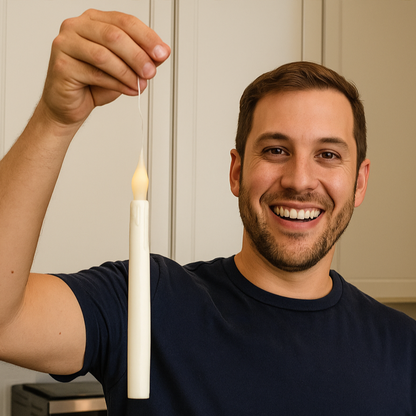 Floating Lumos candles